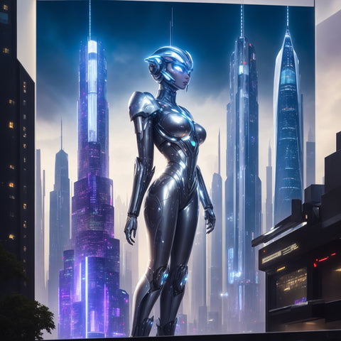 Futuristic Cityscape 2