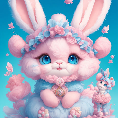 Whimsical Animated Rabbit 1