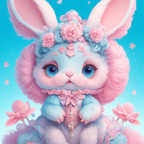 Whimsical Animated Rabbit 2